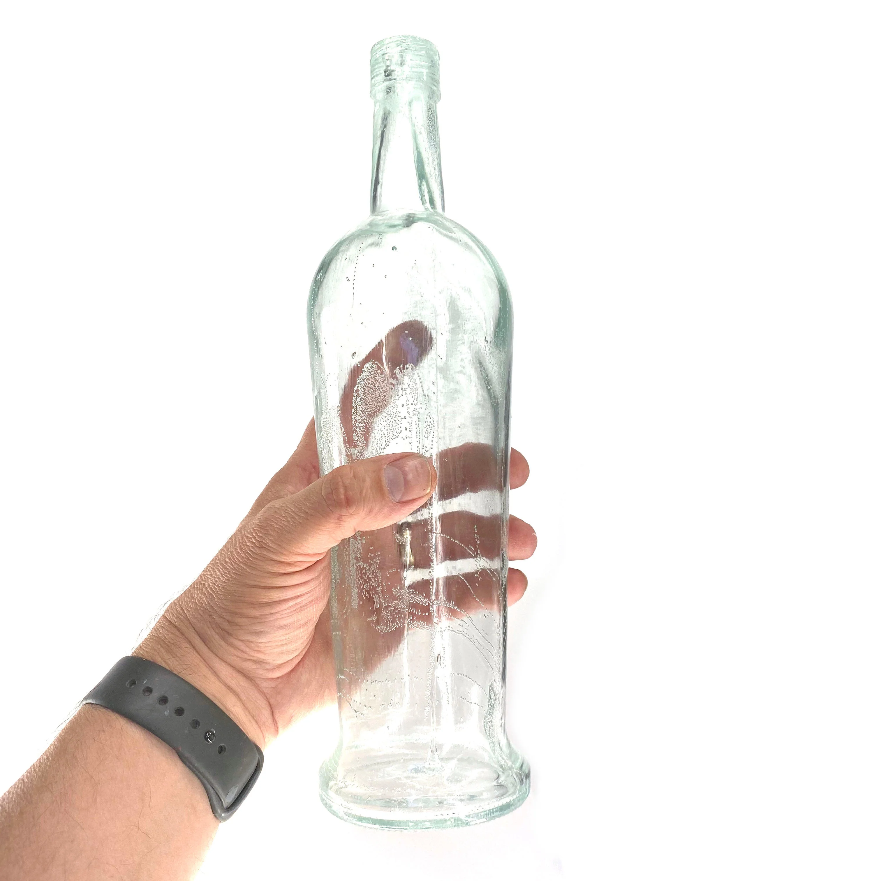 SMASHprops Breakaway Premium Vodka Bottle Safe Stunt Prop (Clear, Blue, Cobalt) - Image 4