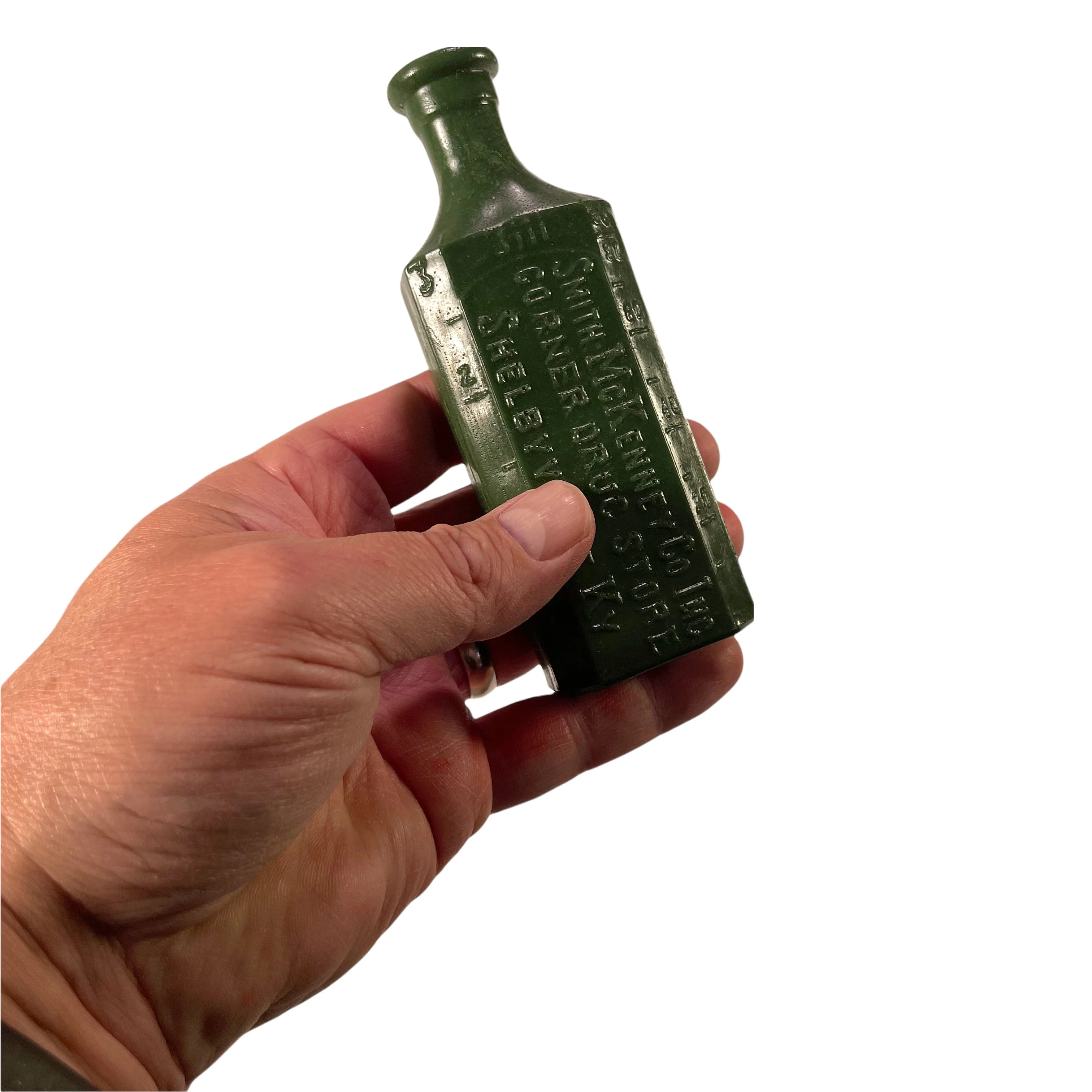 SMASHprops Vintage Breakaway Small Poison Bottle Prop (Amber, Clear Green) - Image 10