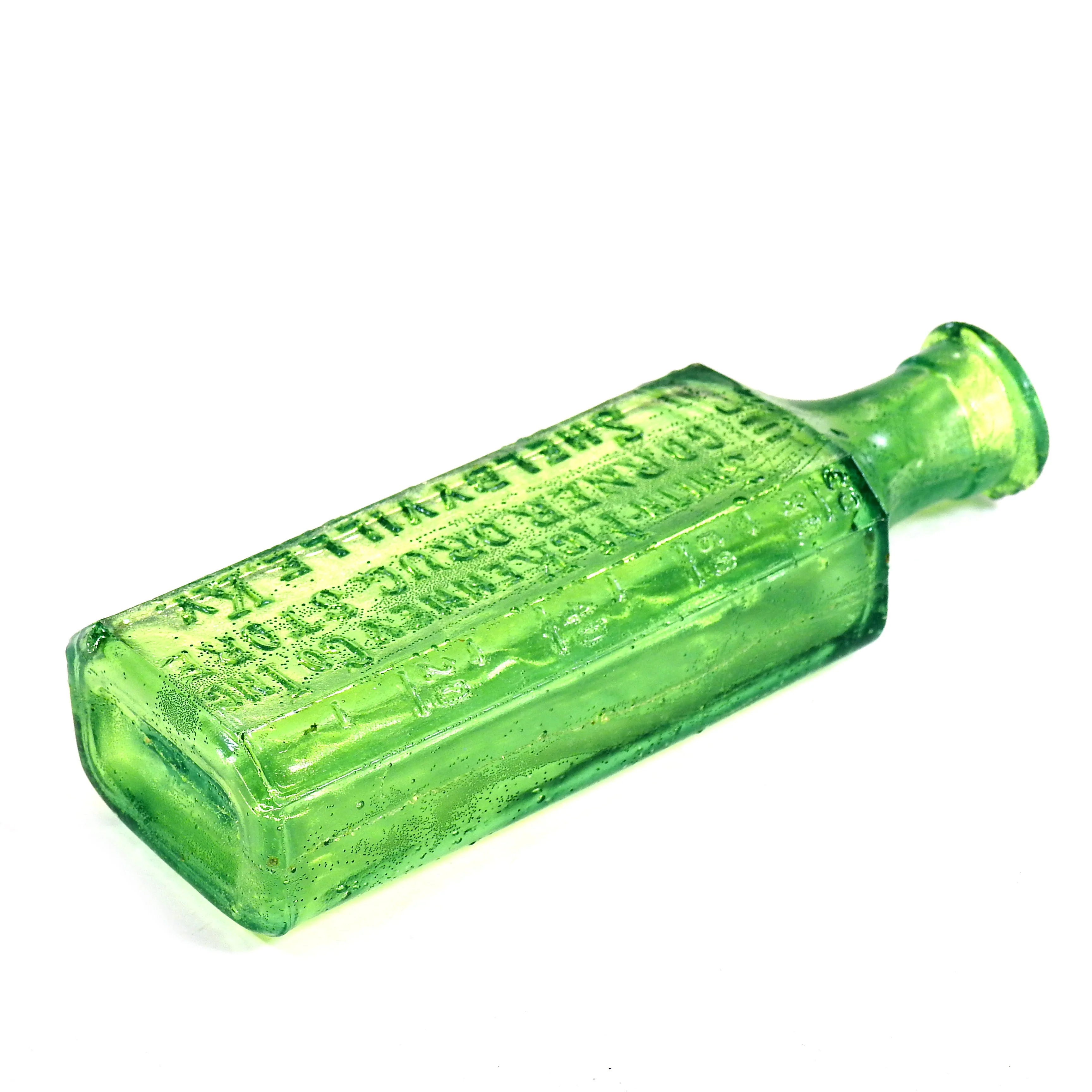 SMASHprops Vintage Breakaway Small Poison Bottle Prop (Amber, Clear Green) - Image 13