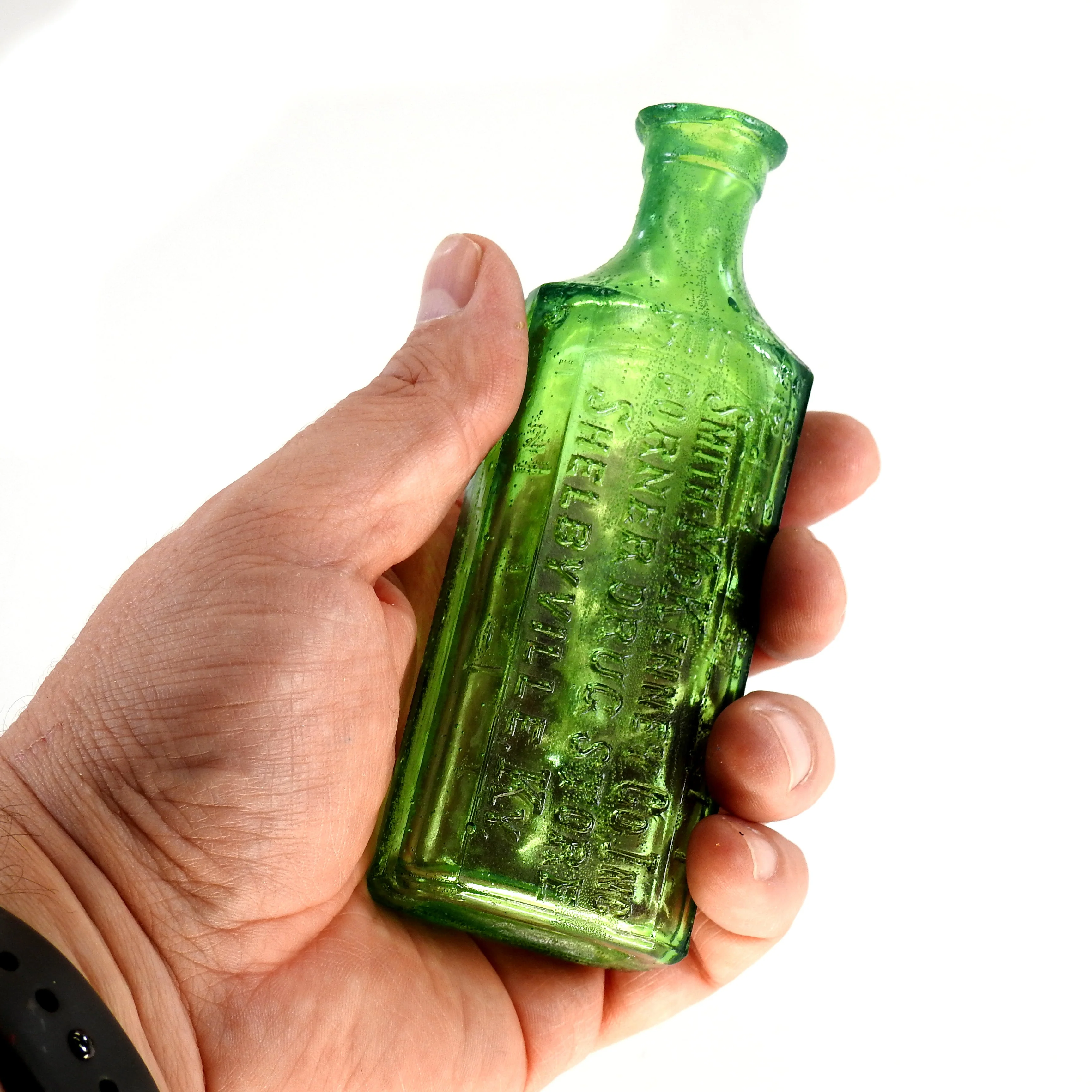 SMASHprops Vintage Breakaway Small Poison Bottle Prop (Amber, Clear Green) - Image 15