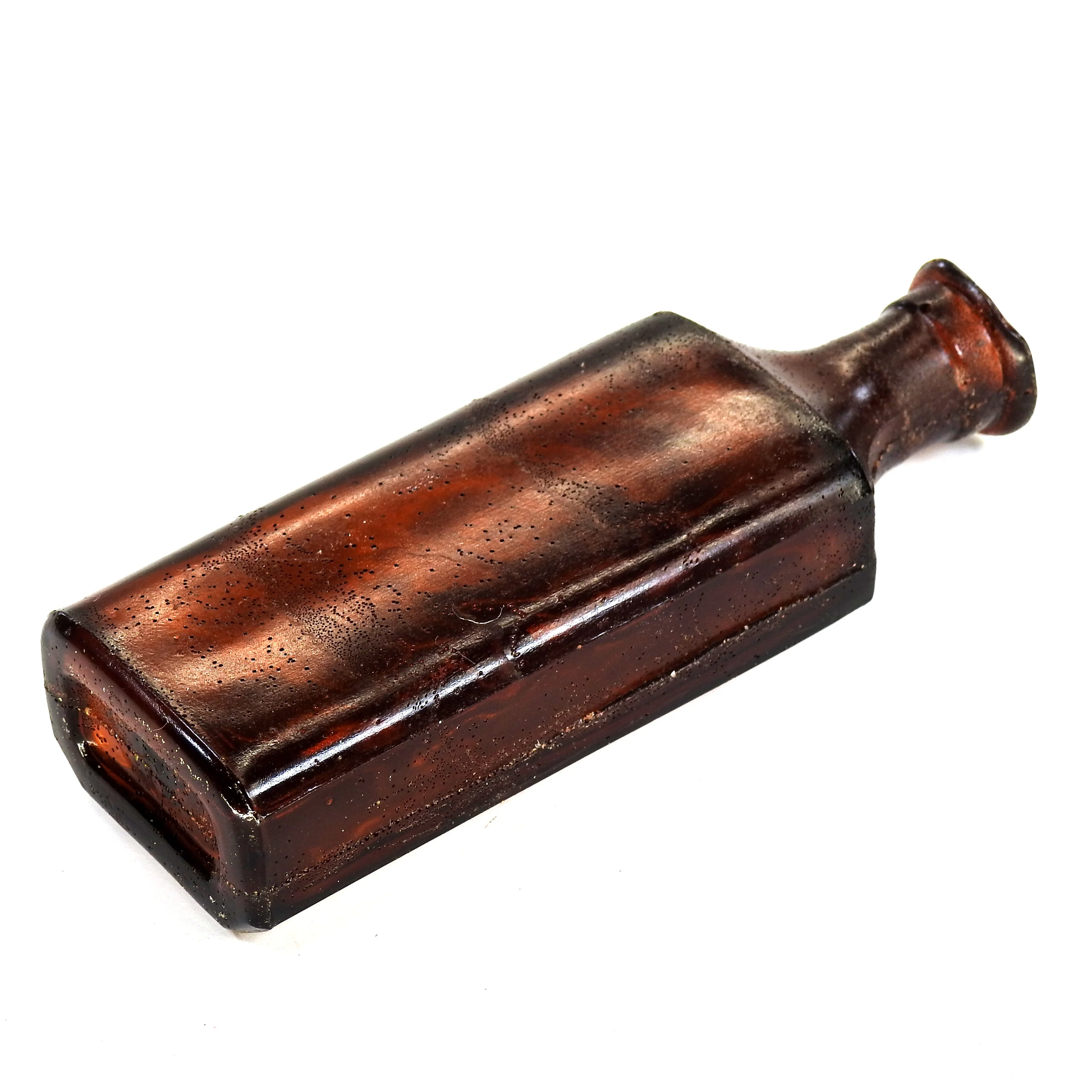 SMASHprops Vintage Breakaway Small Poison Bottle Prop (Amber, Clear Green) - Image 4