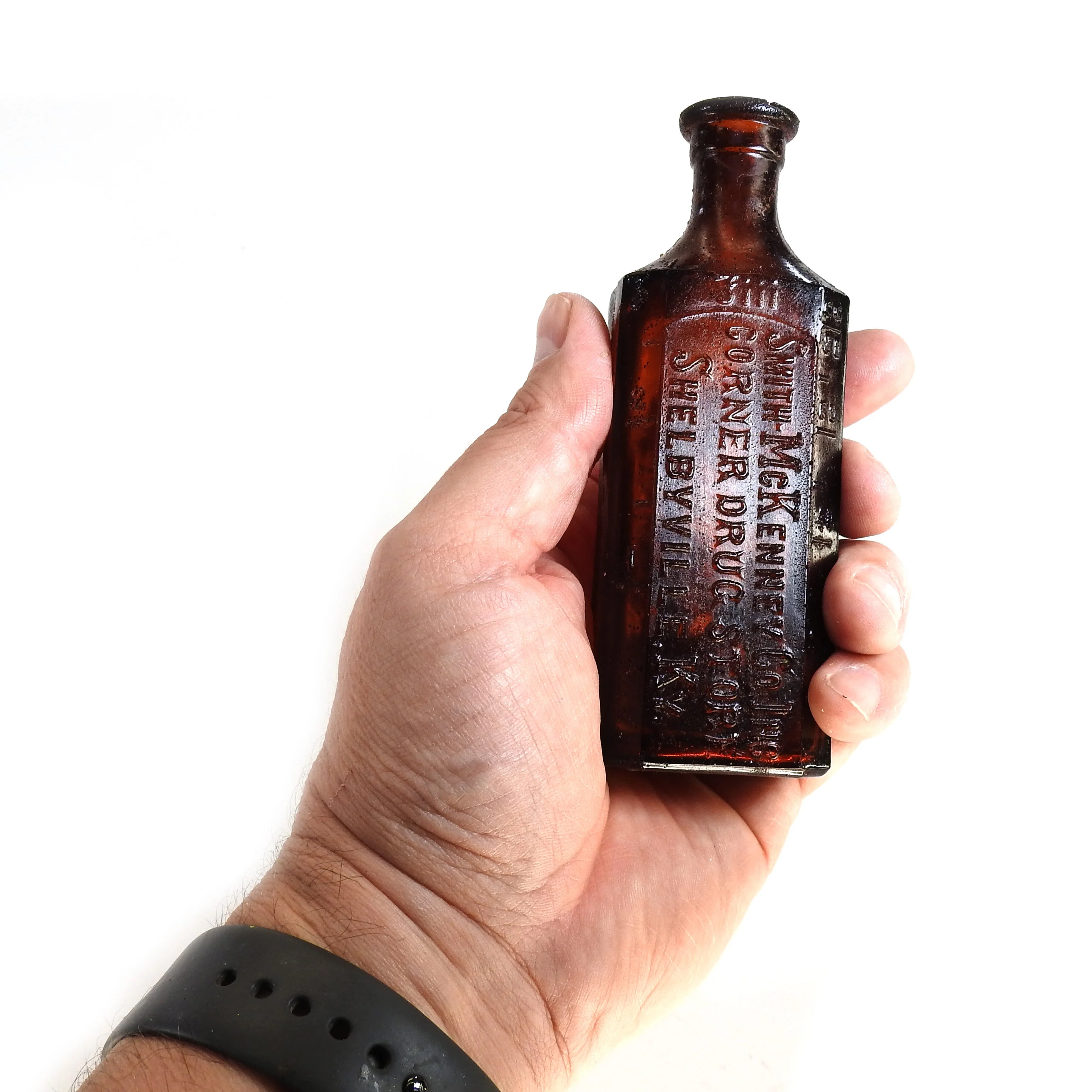 SMASHprops Vintage Breakaway Small Poison Bottle Prop (Amber, Clear Green) - Image 5