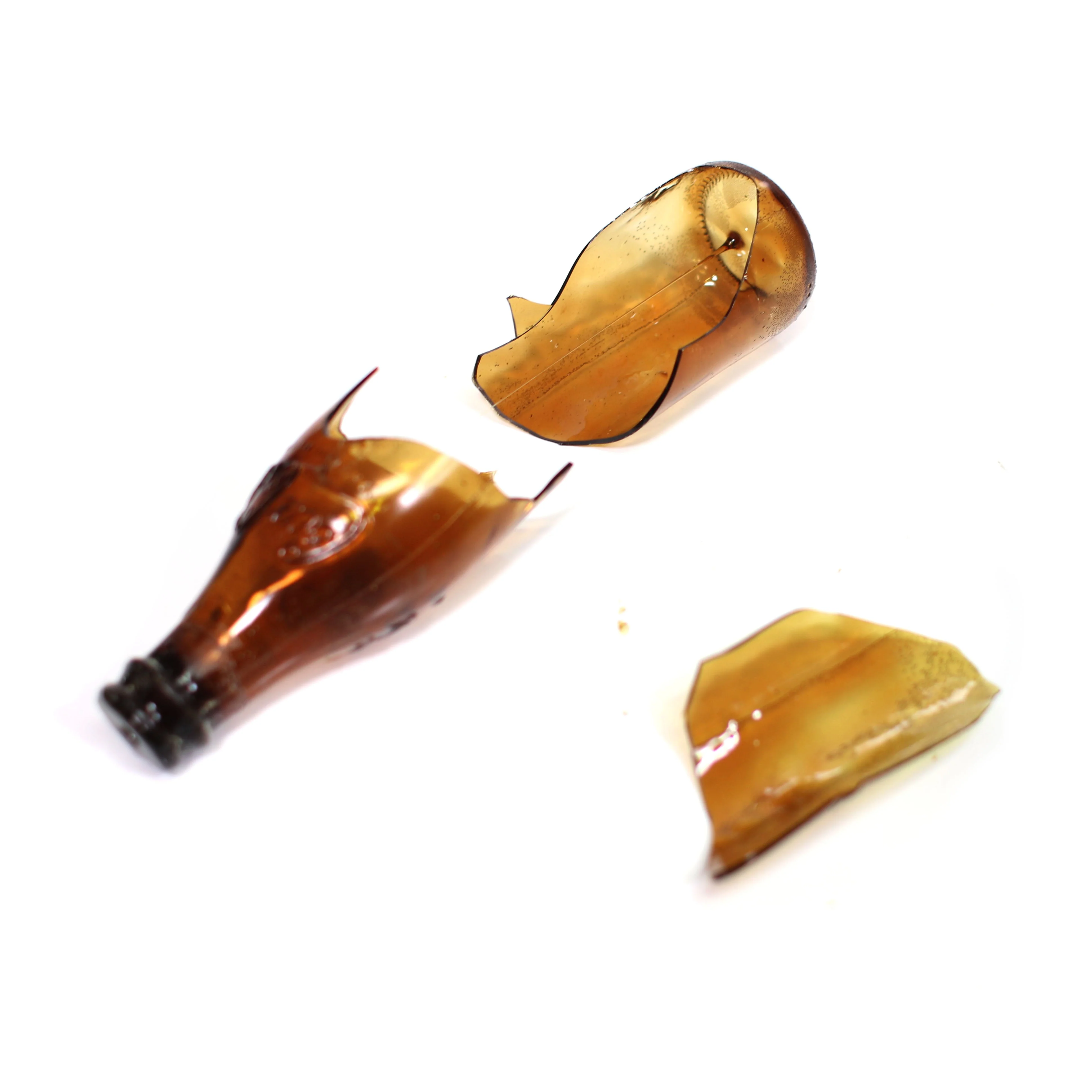 SMASHProps Breakaway Vintage Soda Bottle Prop (Amber, Clear) - Image 5