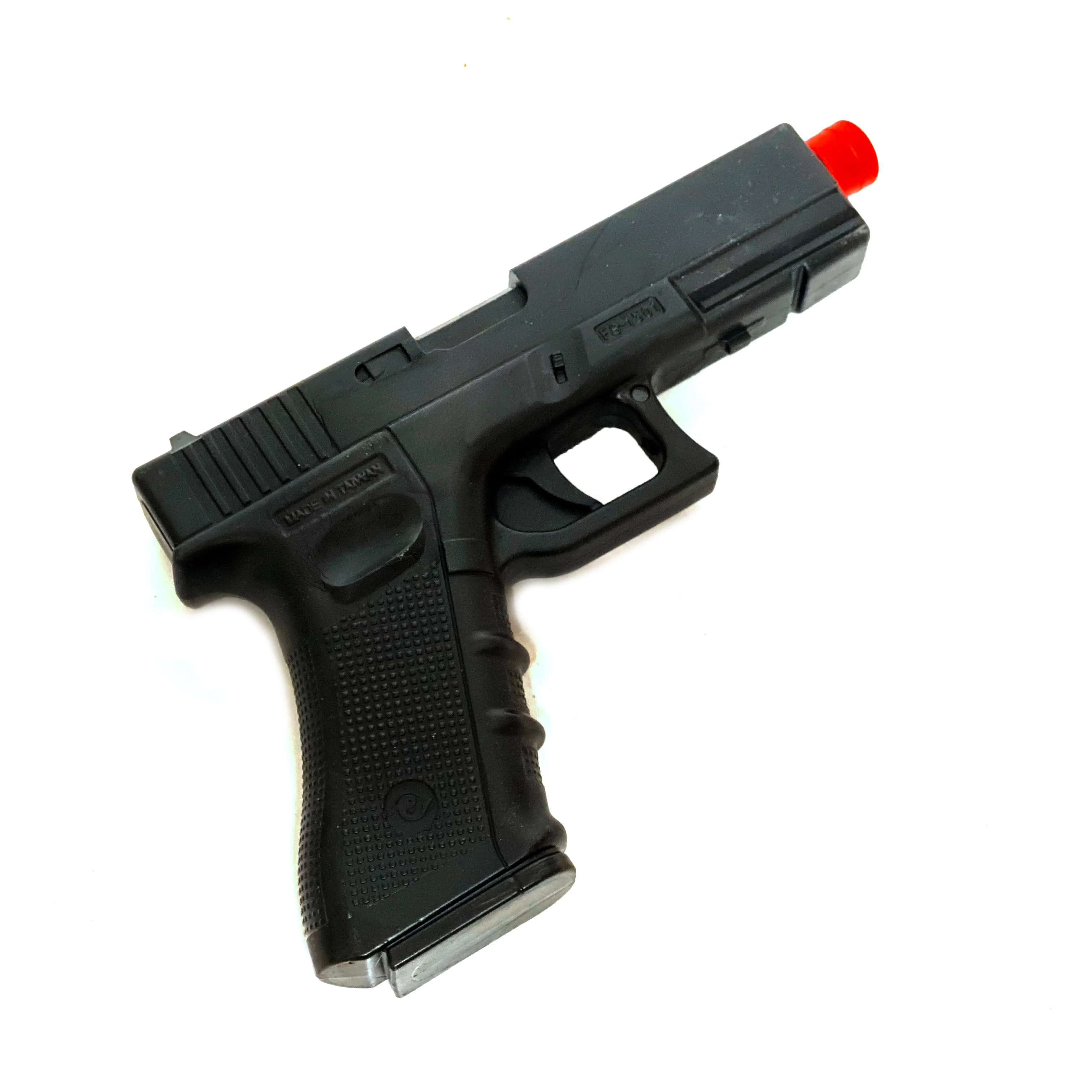 Solid Hard Poly Police Glock Pistol Prop - Image 3