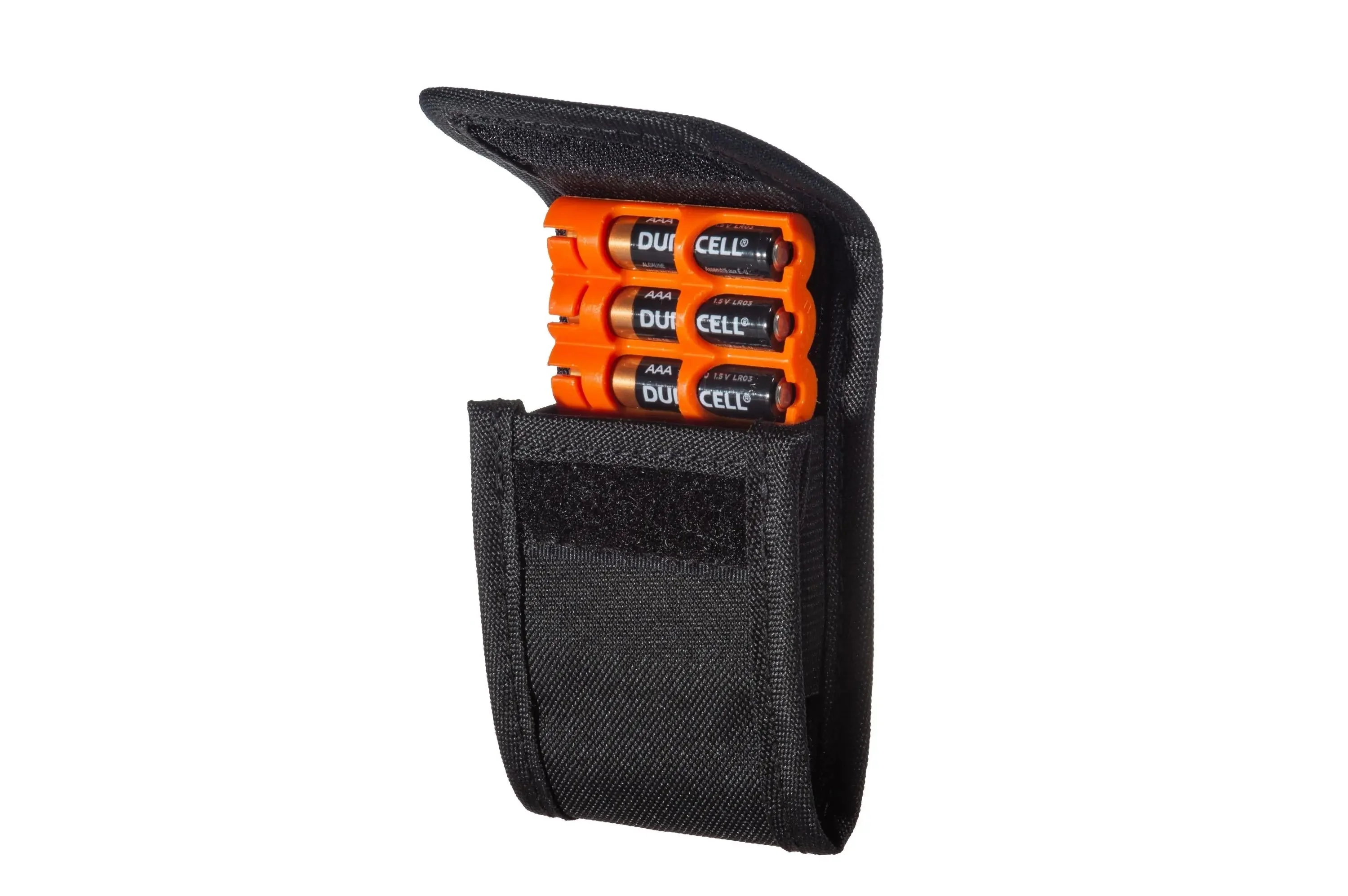 Storacell Narrow Battery Caddy Case Pouch (Black) - Image 2
