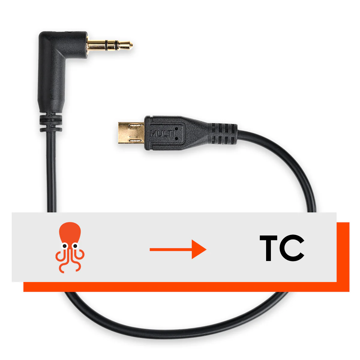 Tentacle Sync C24 Tentacle 3.5mm TRS to Multi Interface for Sony FX3 / FX30 / A7S3 / A1 Timecode Cable 10" - Image 3