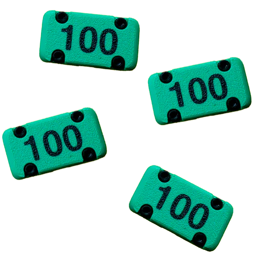 The Grip Lab Color Stinger Cable Cord Labels Sash Tie Holders - Image 12
