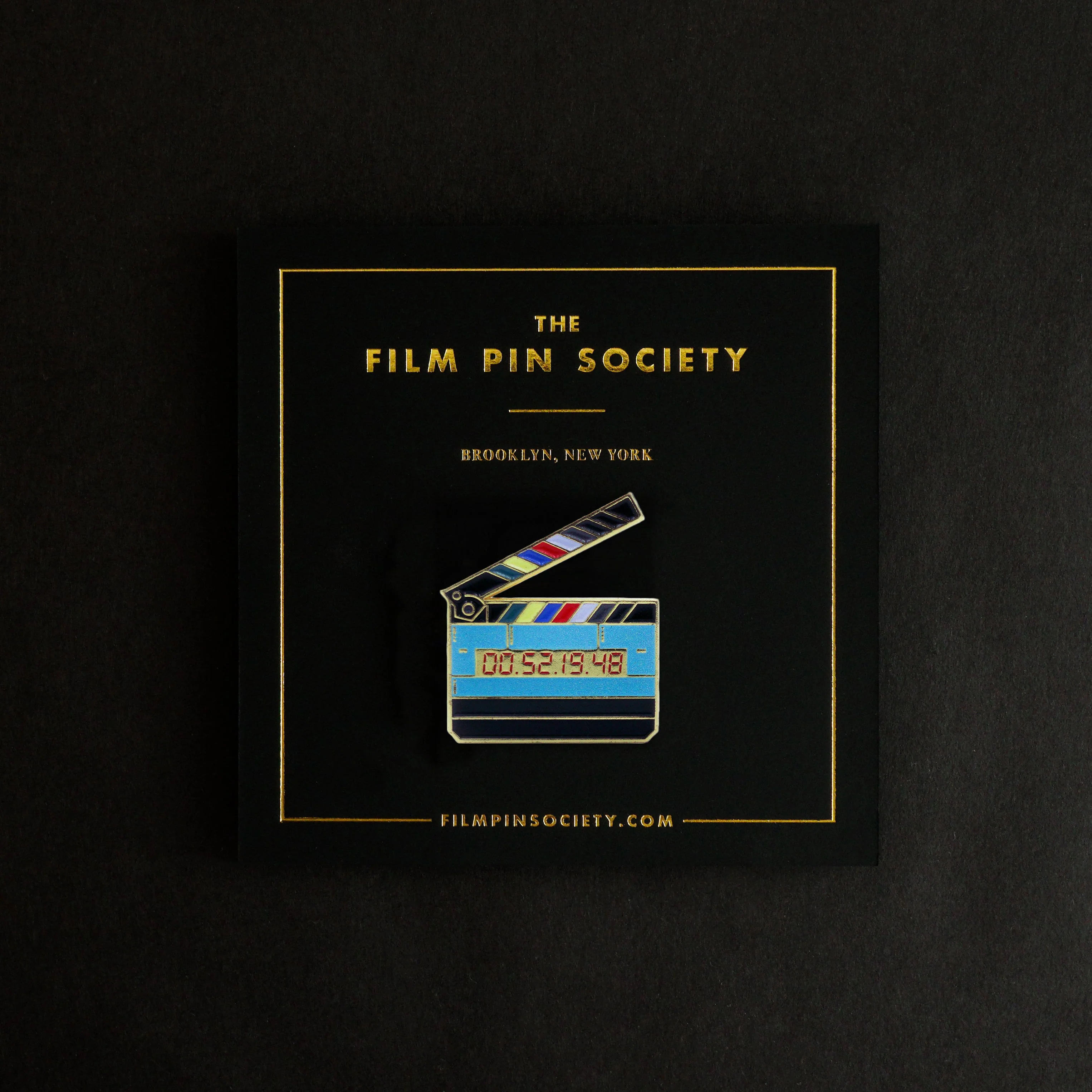 Timecode Slate Enamel Pin (Glow in the Dark) - Image 4