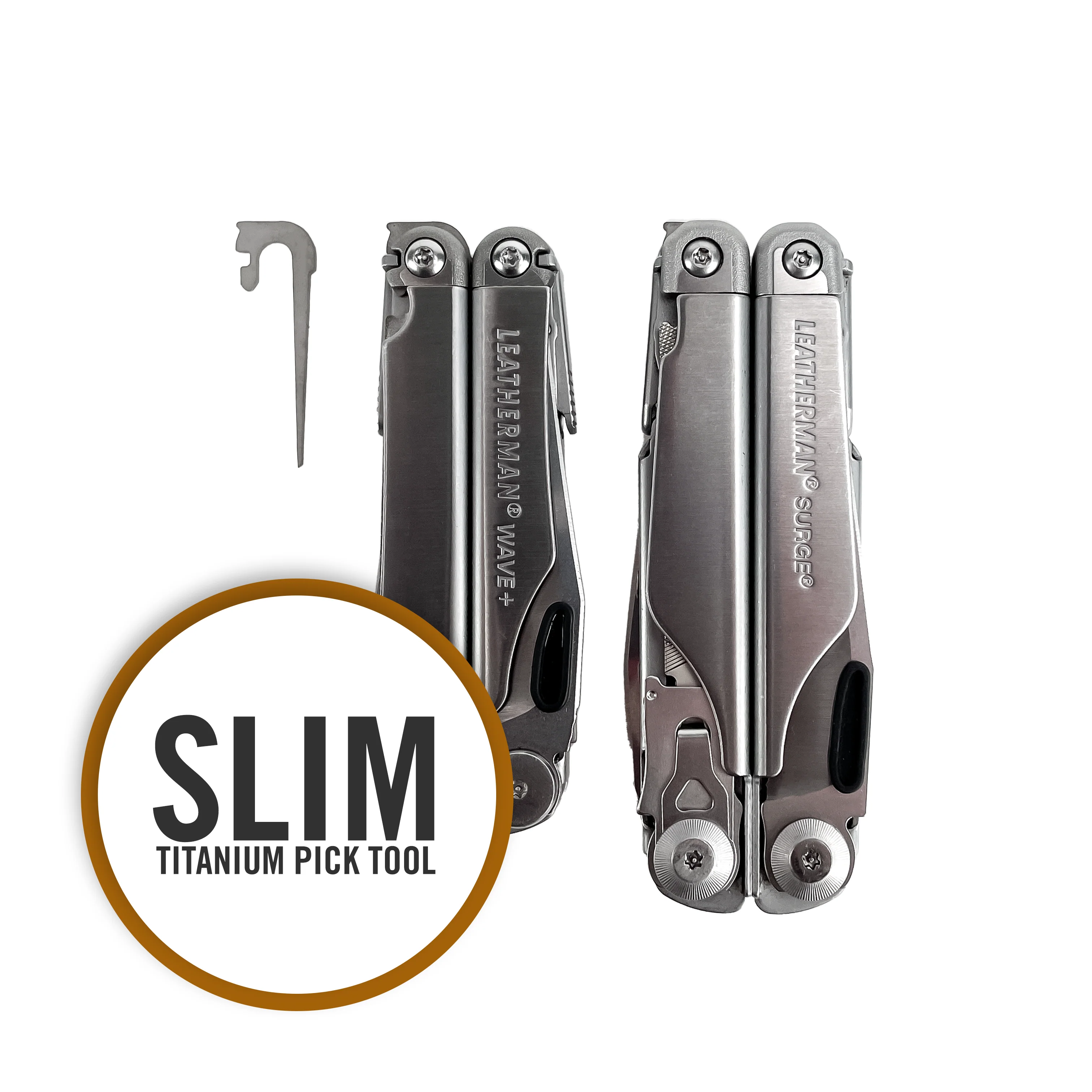 Titanium Pick Tool | Compatible with Leatherman Wave, Surge, and Charge Models - Image 3