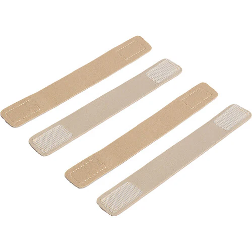 Viviana Straps Pouch Protectors - 4 Pack (Beige, Black, White, Brown) - Image 4