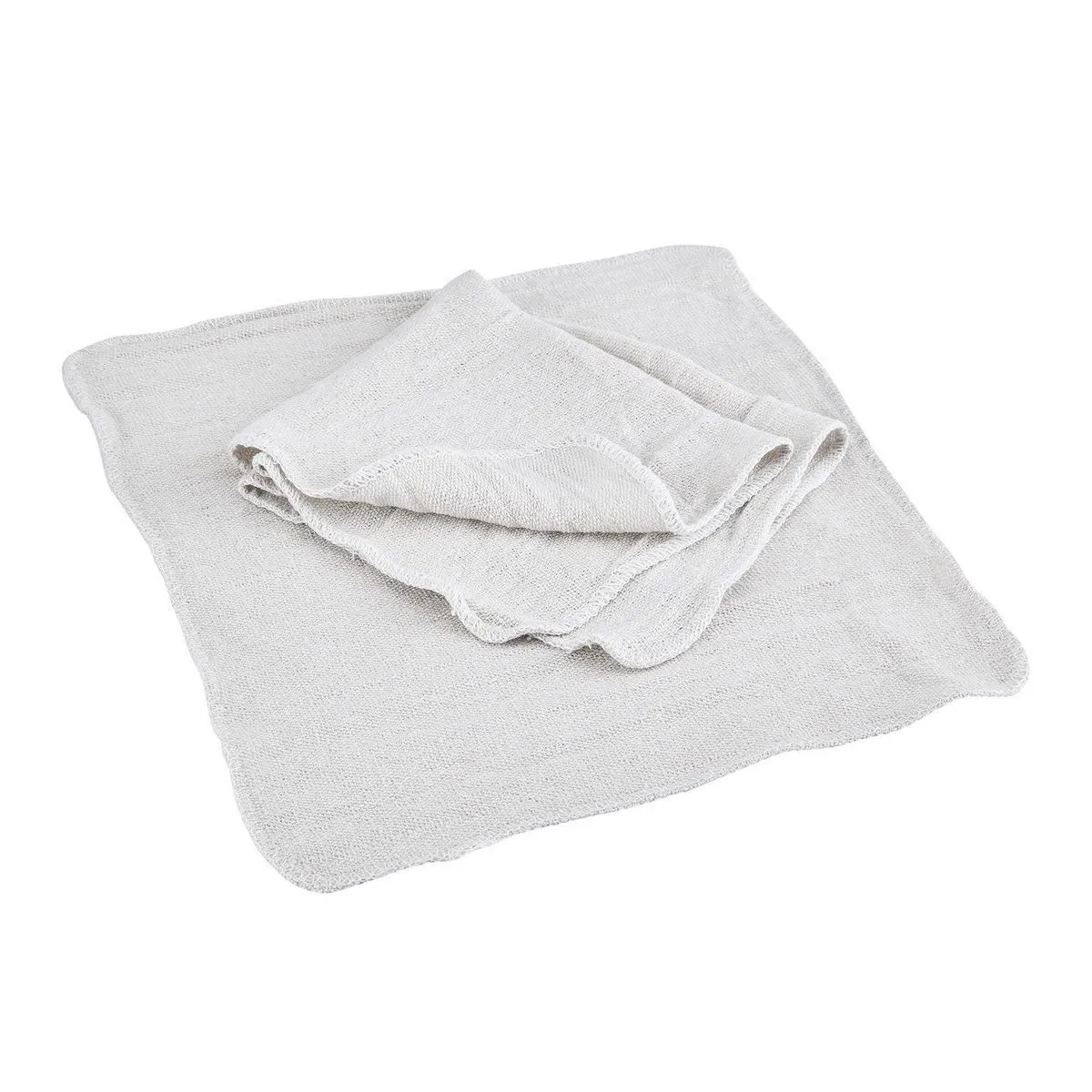 White Shop Towels, 14 in. x 13 in., 50-Pack - Image 3