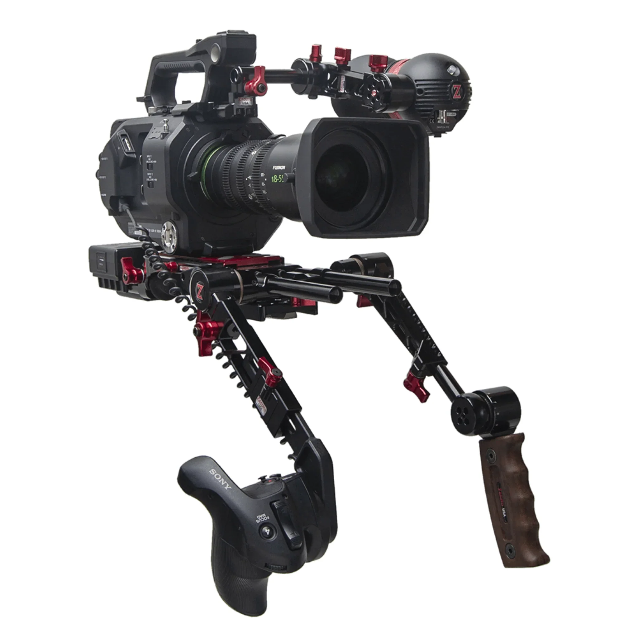 Zacuto Sony FS7 II Recoil with Dual Trigger Grips - Image 4
