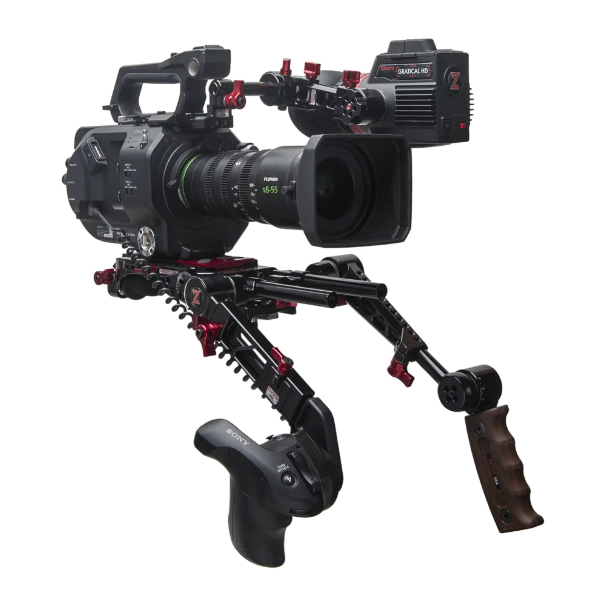 Zacuto Sony FS7 Recoil with Dual Trigger Grips - Image 2